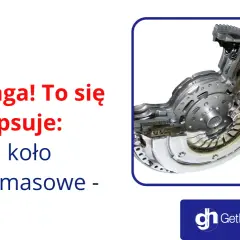 Koło dwumasowe w silnikach benzynowych może ulec awarii. Zobacz przekrój elementu.