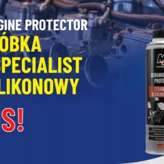 Ceramiczna ochrona silnika WD-40 Specialist. Zestaw z próbką smaru silikonowego gratis!