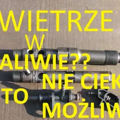 Objawy powietrza w układzie paliwowym diesel – jak je rozpoznać?