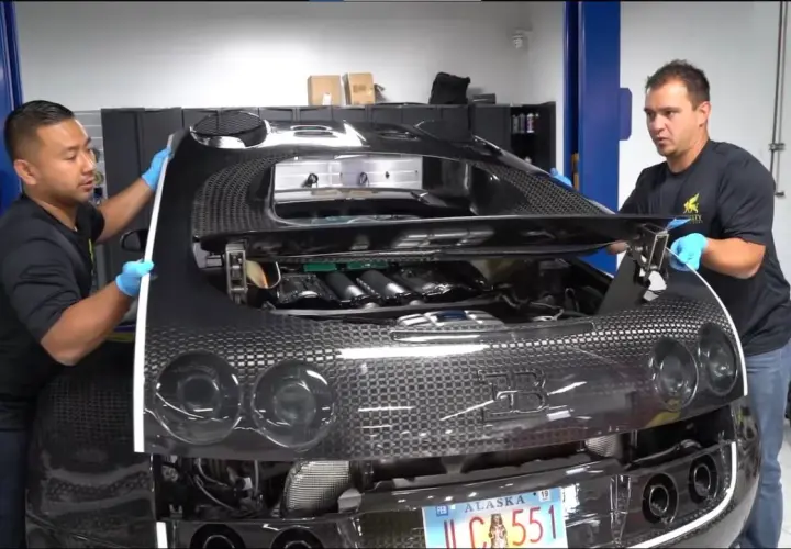 Ile kosztuje wymiana oleju w Bugatti Chiron? Zaskakujące kwoty serwisu
