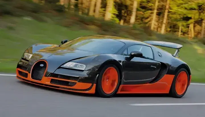 Bugatti Veyron ile koni: Zaskakujące fakty o mocy tego auta