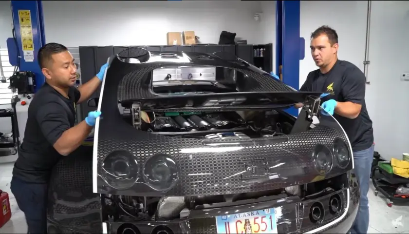 Ile kosztuje wymiana oleju w Bugatti Chiron? Zaskakujące kwoty serwisu
