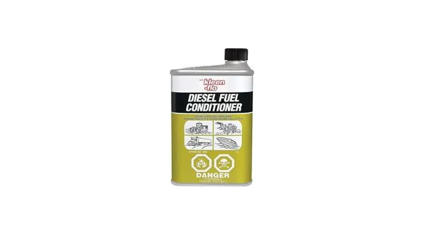 Pojemnik z preparatem Kleen-Flo Diesel Fuel Conditioner. Produkt do czyszczenia i ochrony układu paliwowego silników Diesla.