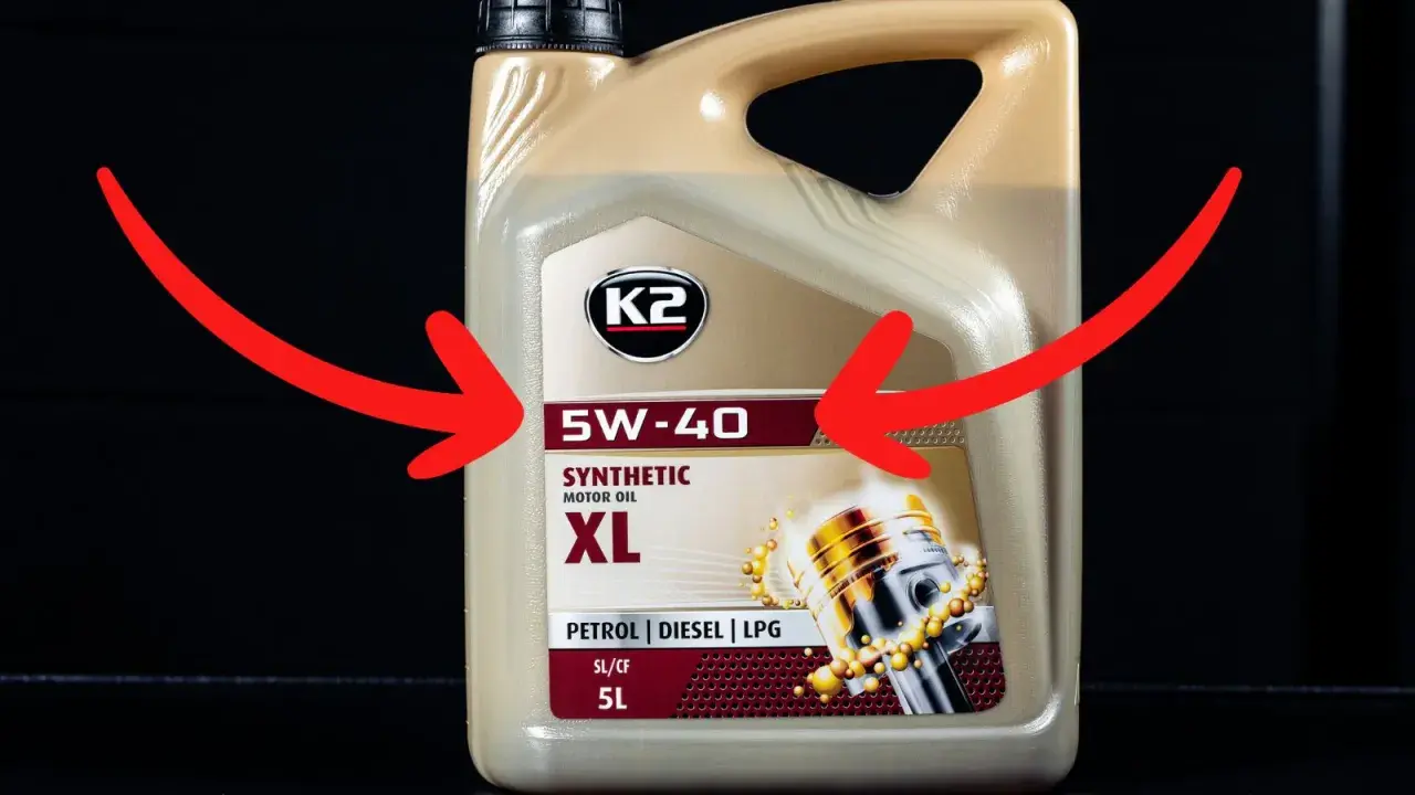 Kanister oleju silnikowego K2 5W-40 XL. Zastanawiasz się, jaki olej do silnika? Ten syntetyczny olej 5W-40 XL jest idealny do benzyny, diesla i LPG.